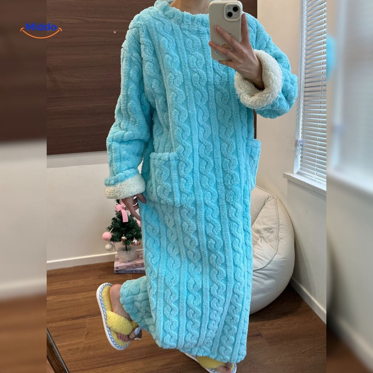Vestaglia coperta accogliente – Goditi il calore, muoviti liberamente e vivi un comfort senza fine! - Lamylie