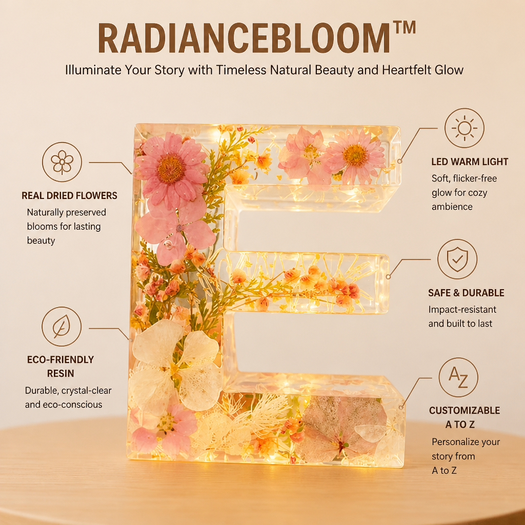 RadianceBloom — Erleuchte deine Geschichte mit zeitloser natürlicher Schönheit und herzlichem Glanz - Lamylie