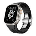 Silikonový řemínek FKM pro chytré hodinky - Kompatibilní s Apple Watch - Lamylie