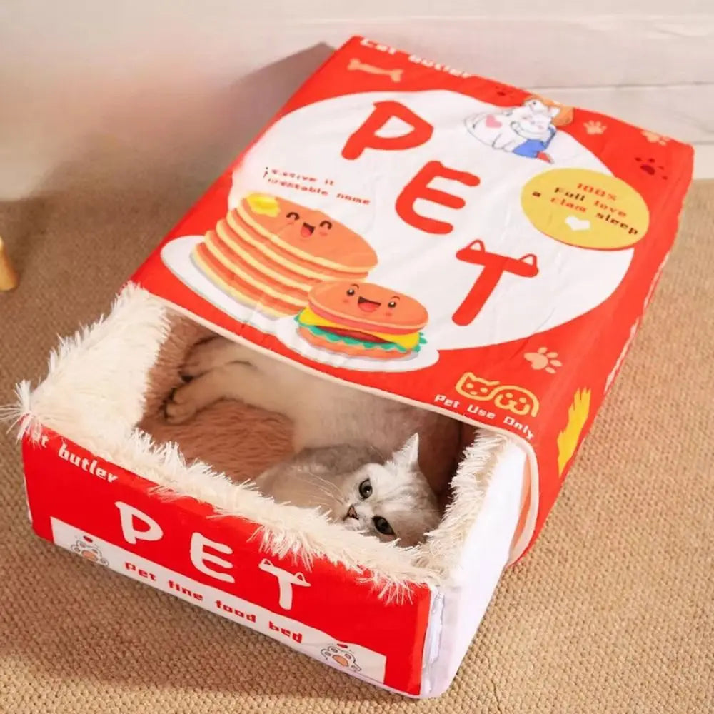 Cozy Retreat for Your Cat – A Safe Haven of Comfort - Lamylie