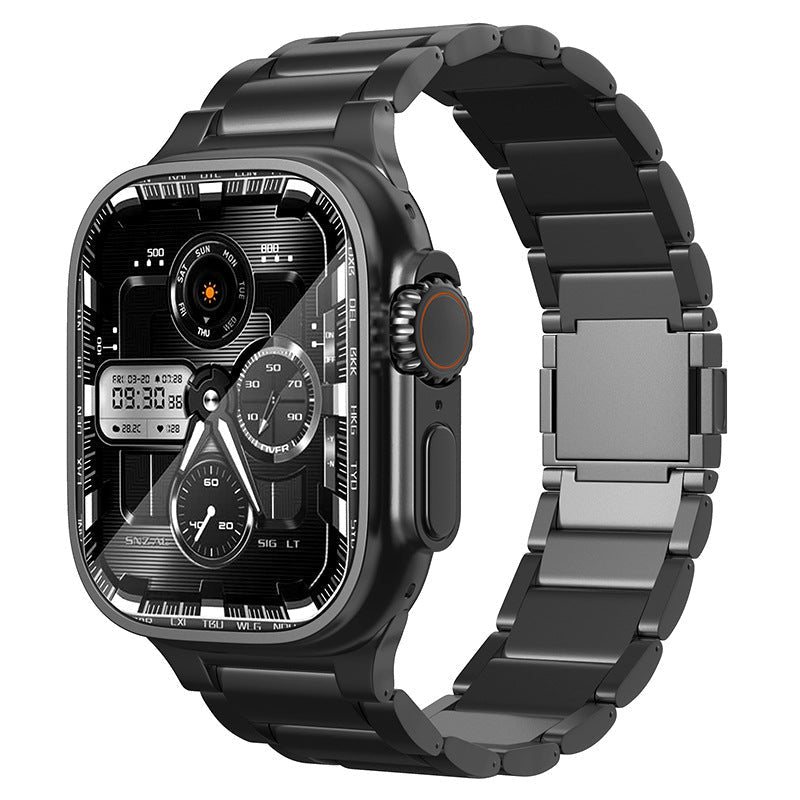 Cinturino AeroForge Titanium Pro per Apple Watch Ultra — titanio di grado 2 da 70g con fibbia in DLC