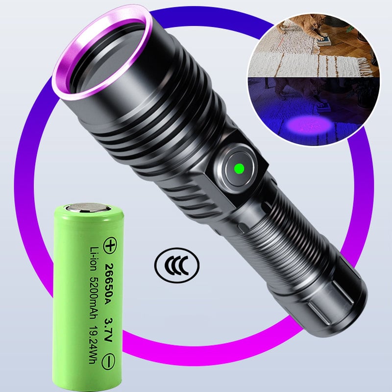 Descubra detalhes ocultos com uma luz UV brilhante - Lamylie