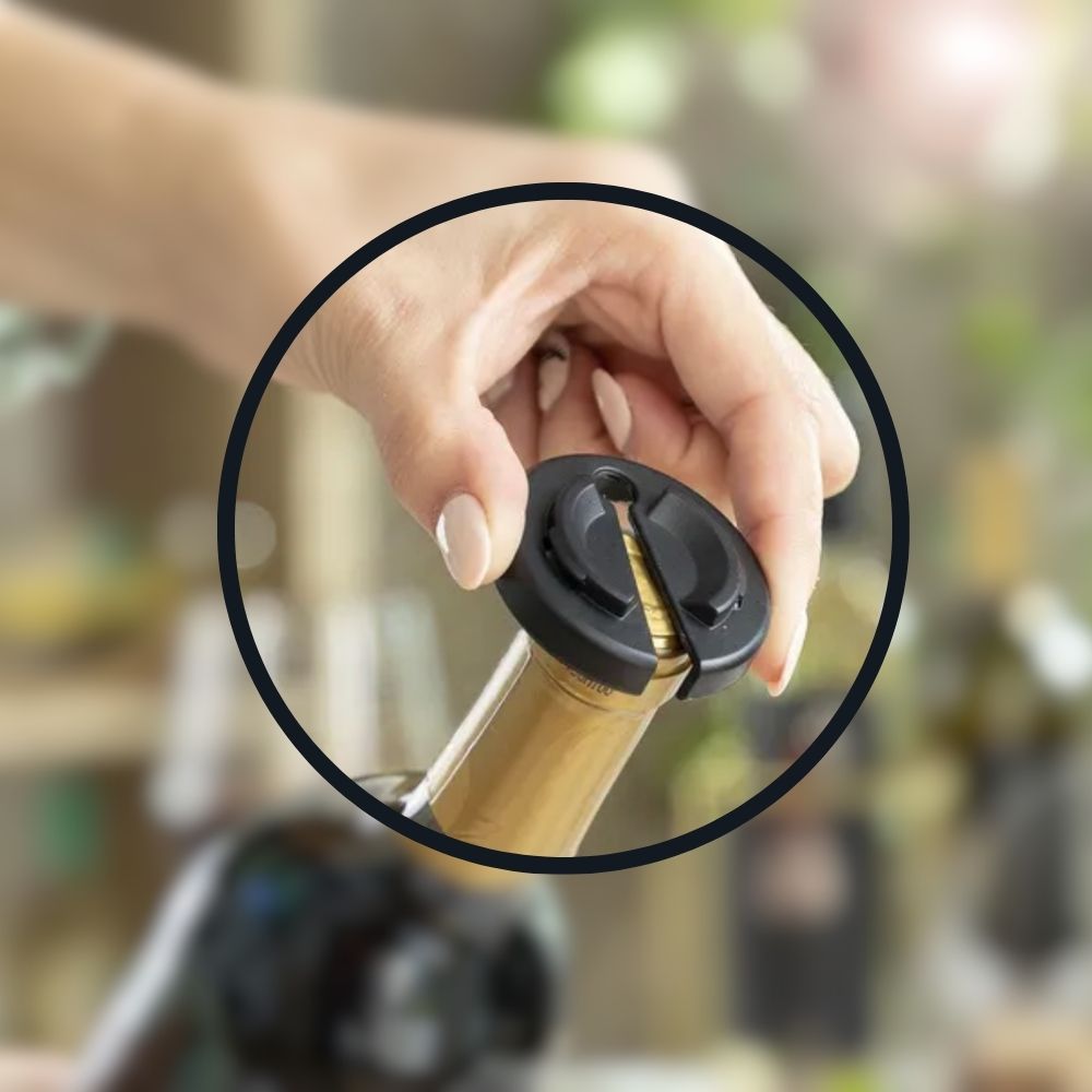 Electric Wine Opener with Charging Station | Automatic Corkscrew for Easy Wine Opening - Lamylie
