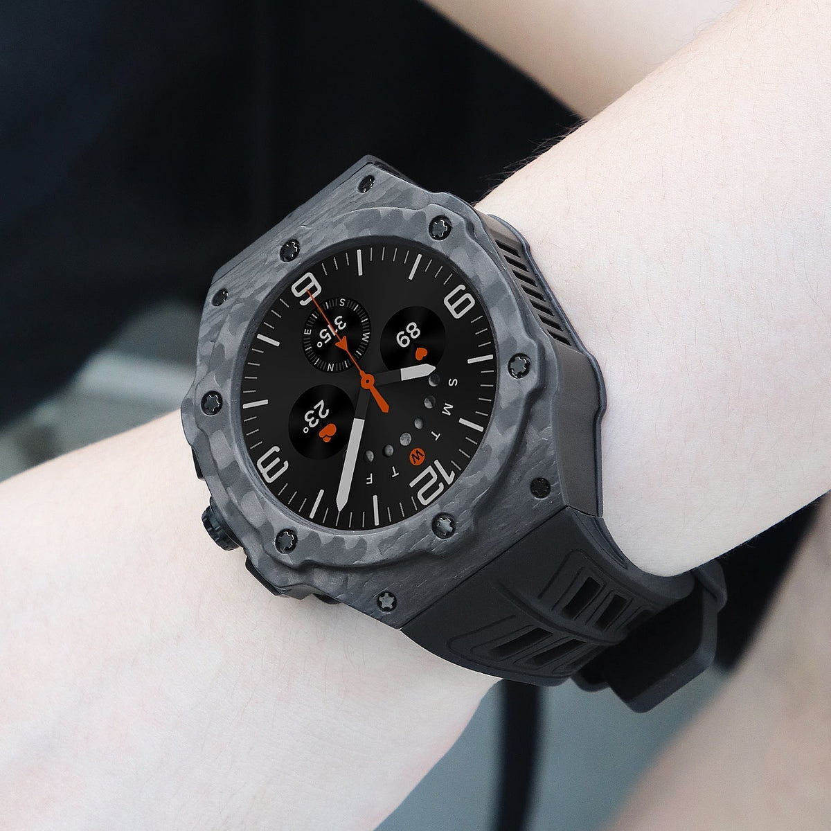 Galaxy Watch 7 Ultra VertexGuard karbon tok- és szíjkészlet