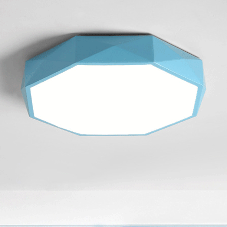 Plafoniera LED dal design astratto scandinavo, luce calda, acrilico e ferro, a plafone, per corridoi, soggiorni e camere da letto - Lamylie