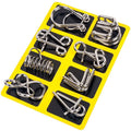 Metall-Puzzleset mit 8 Teilen für Puzzlebegeisterte – Lamylie