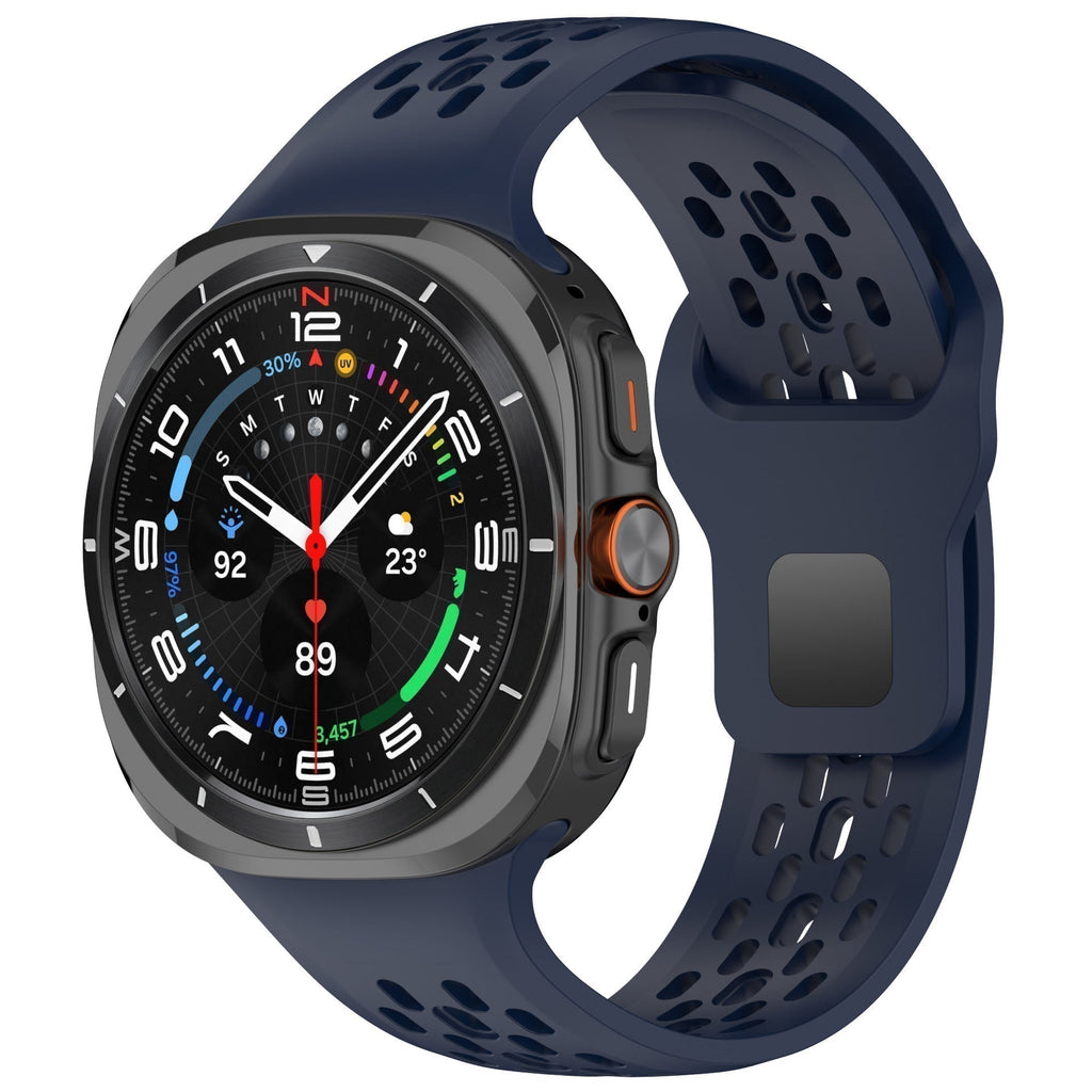AeroFlex-Silikon-Sportarmband – Robustes, flexibles Armband für die 47-mm-Galaxy Watch7 Ultra