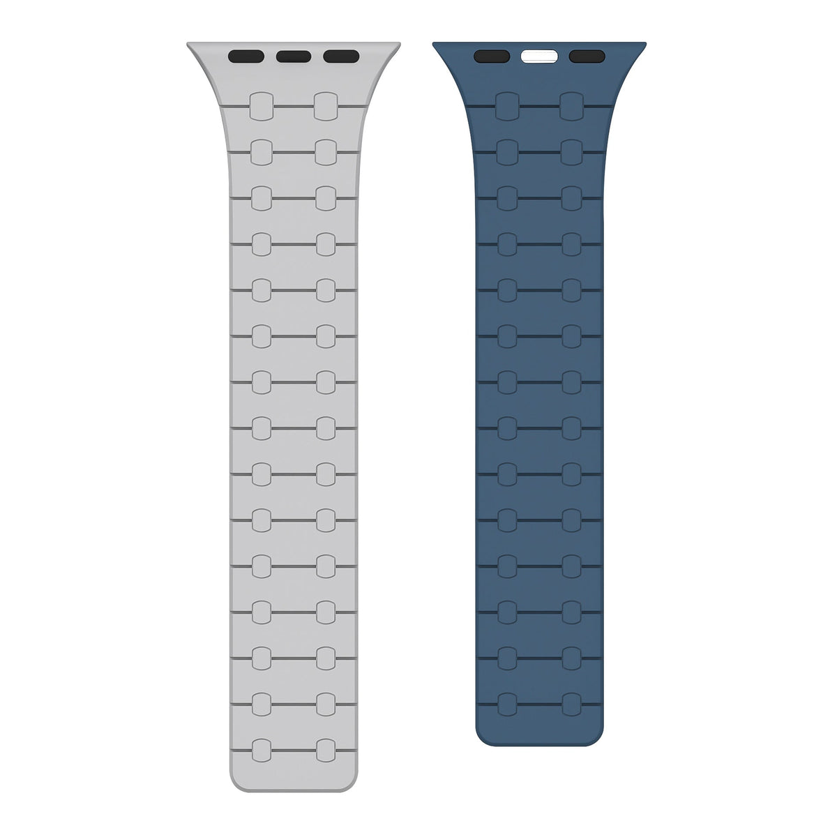 Correia de silicone AquaFlex para Apple Watch — Fecho magnético em laço à prova de água