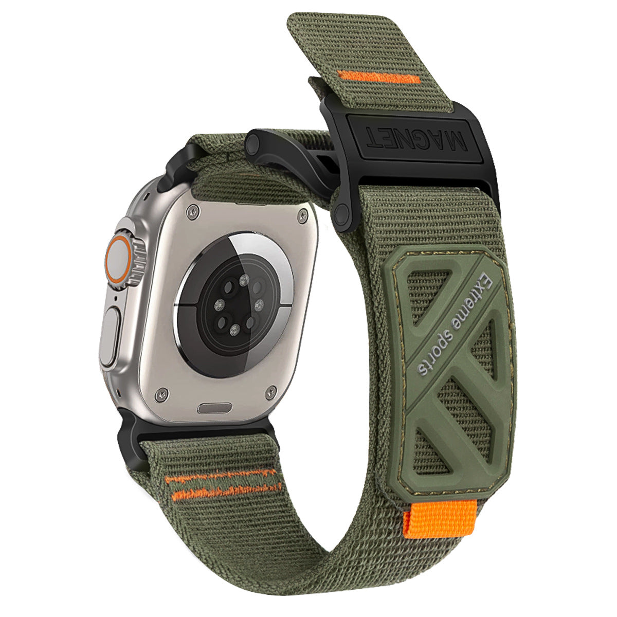 Magnetisches Nylonarmband für die Apple Watch – robust und stilvoll – Lamylie
