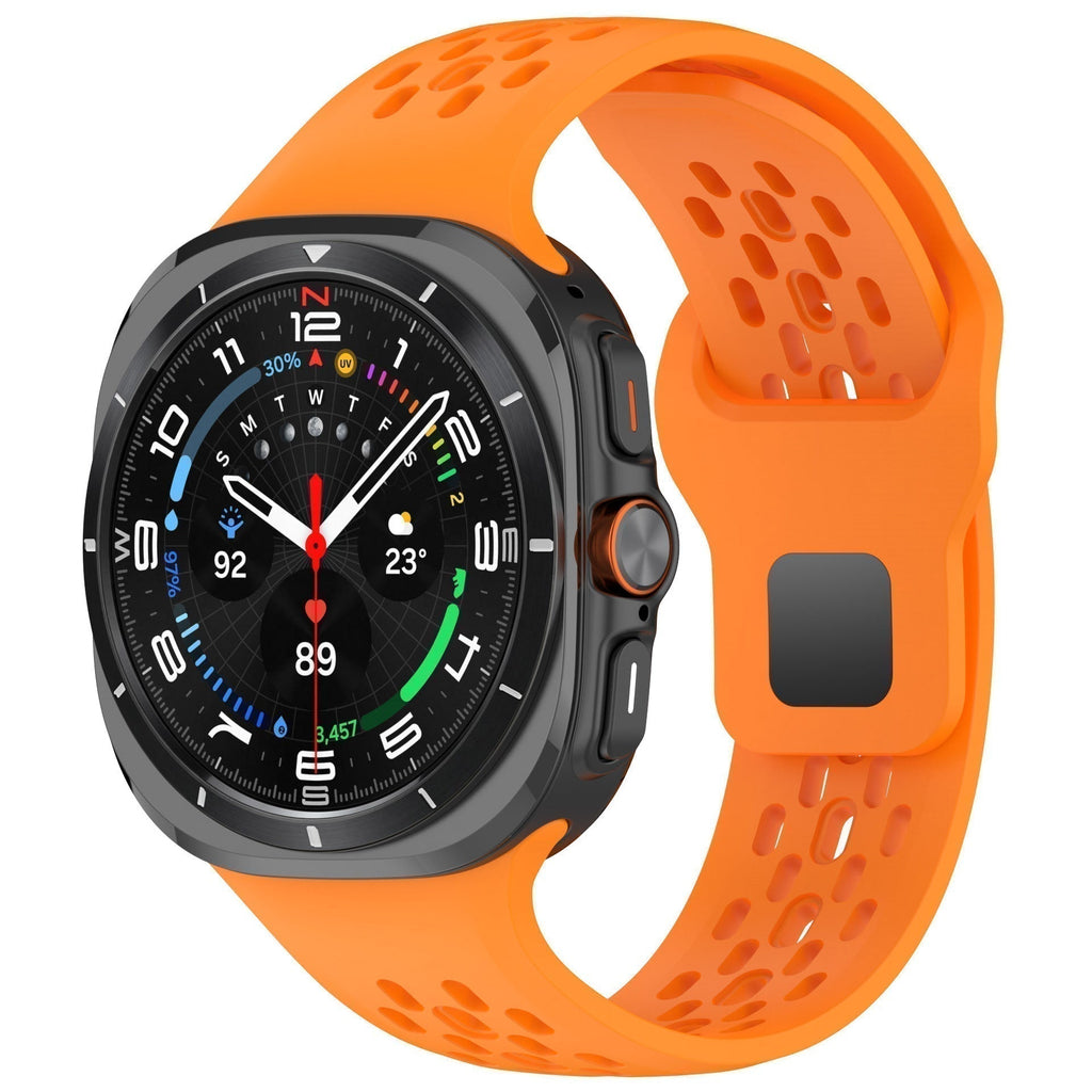 AeroFlex-Silikon-Sportarmband – Robustes, flexibles Armband für die 47-mm-Galaxy Watch7 Ultra