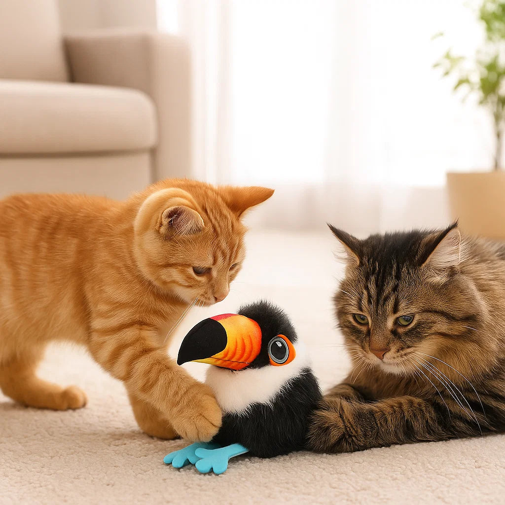 FeatherWhirl — Ignite Your Cat’s Wild Instincts for Endless Indoor Adventure - Lamylie