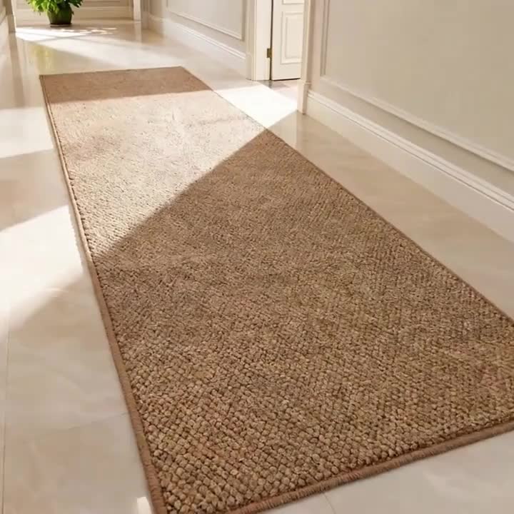 Tapis ovale marron ScandiRoots — design de style nordique