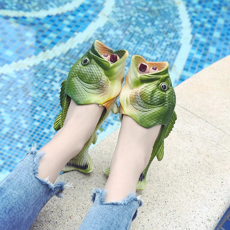 Chaussons en forme de poisson – Transformez chaque pas en un moment de confort et de plaisir sans effort - Lamylie