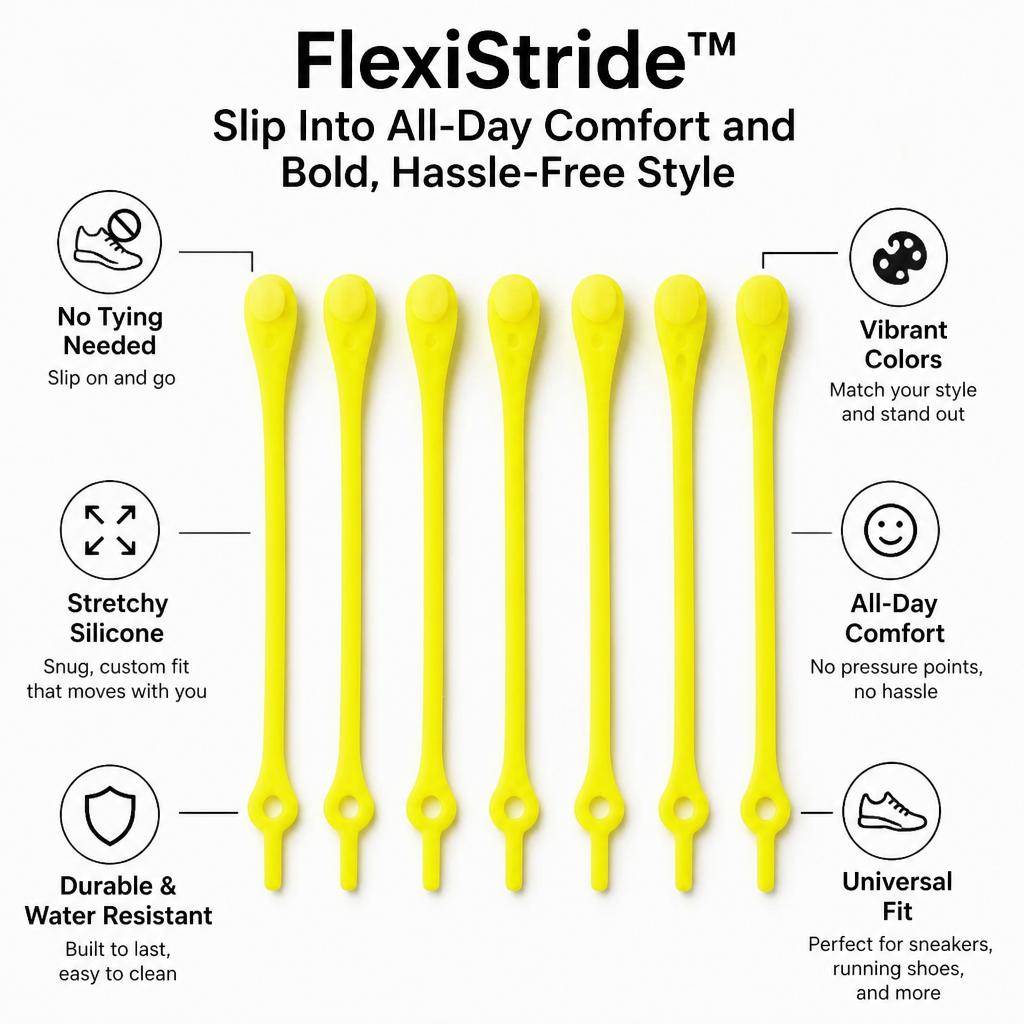 FlexiStride — Schlüpfe in ganztägigen Komfort und einen markanten, unkomplizierten Stil - Lamylie