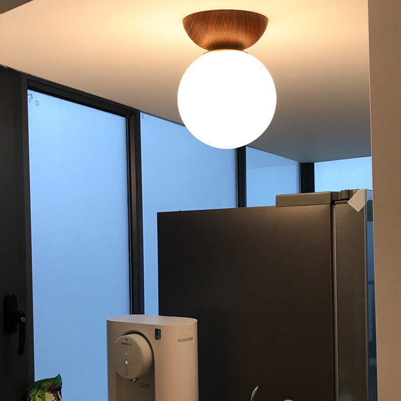 Glaskugel-Deckenlampe - Lamylie