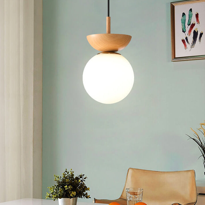 Glaskugel-Deckenlampe - Lamylie
