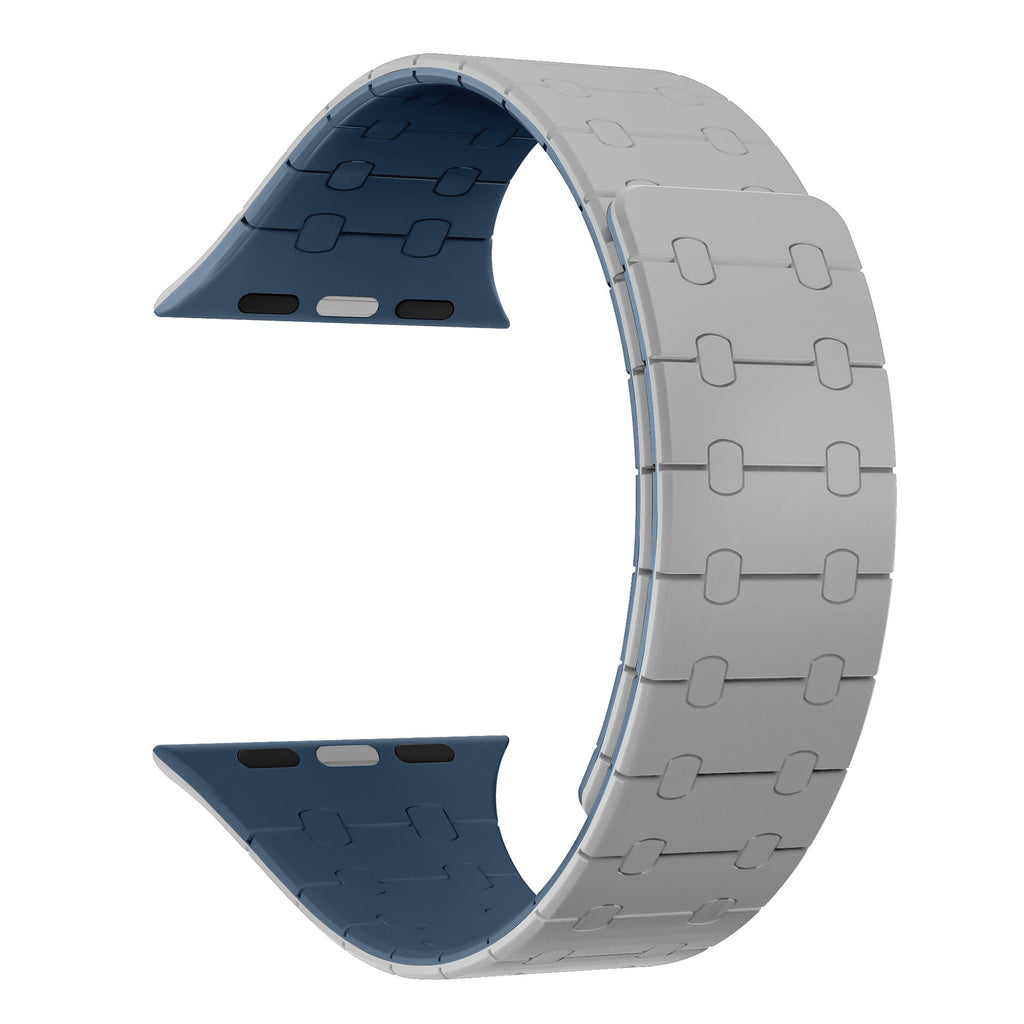 Correia de silicone AquaFlex para Apple Watch — Fecho magnético em laço à prova de água