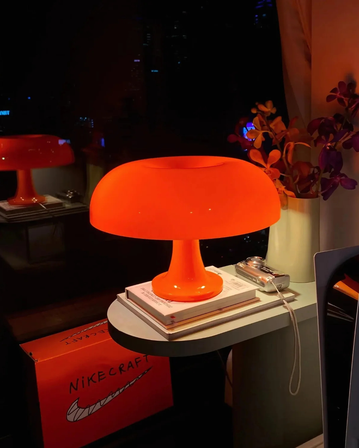 Bauhaus Desk Lamp Vintage Dome – Gentle Illumination in Classic Style - Lamylie