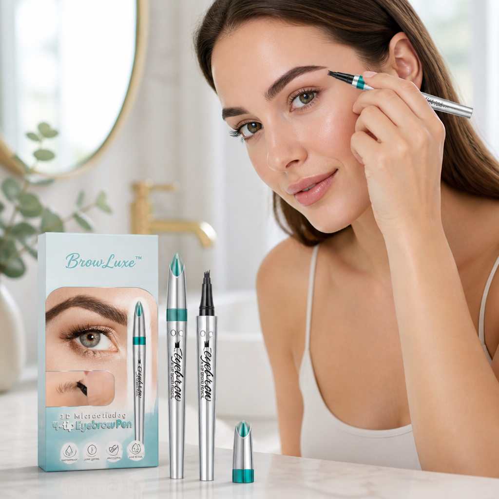 BrowLuxe — Trezește-te cu sprâncene naturale, dese și perfect conturate, care rezistă toată ziua - Lamylie