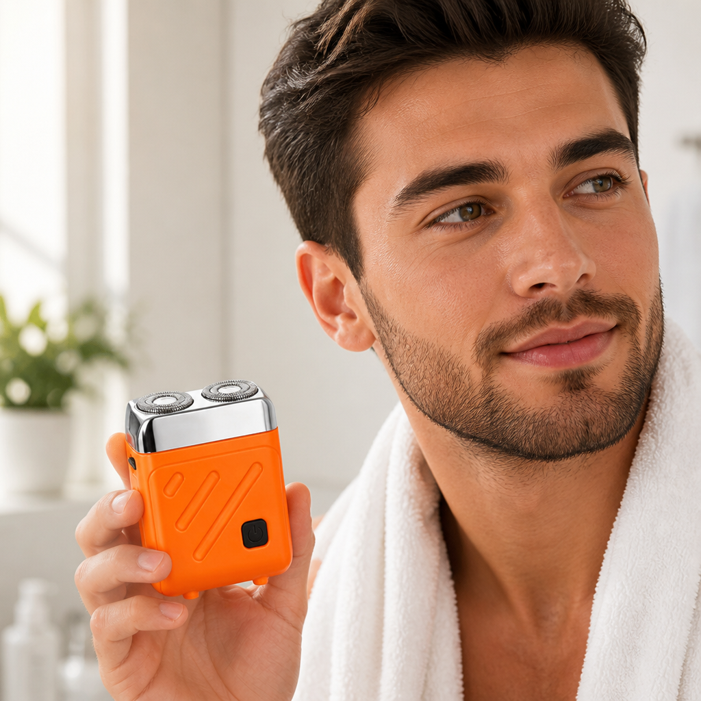 GlideSharp Mini Shaver — Reduce a la mitad el tiempo de afeitado y luce al instante tu imagen más impecable - Lamylie