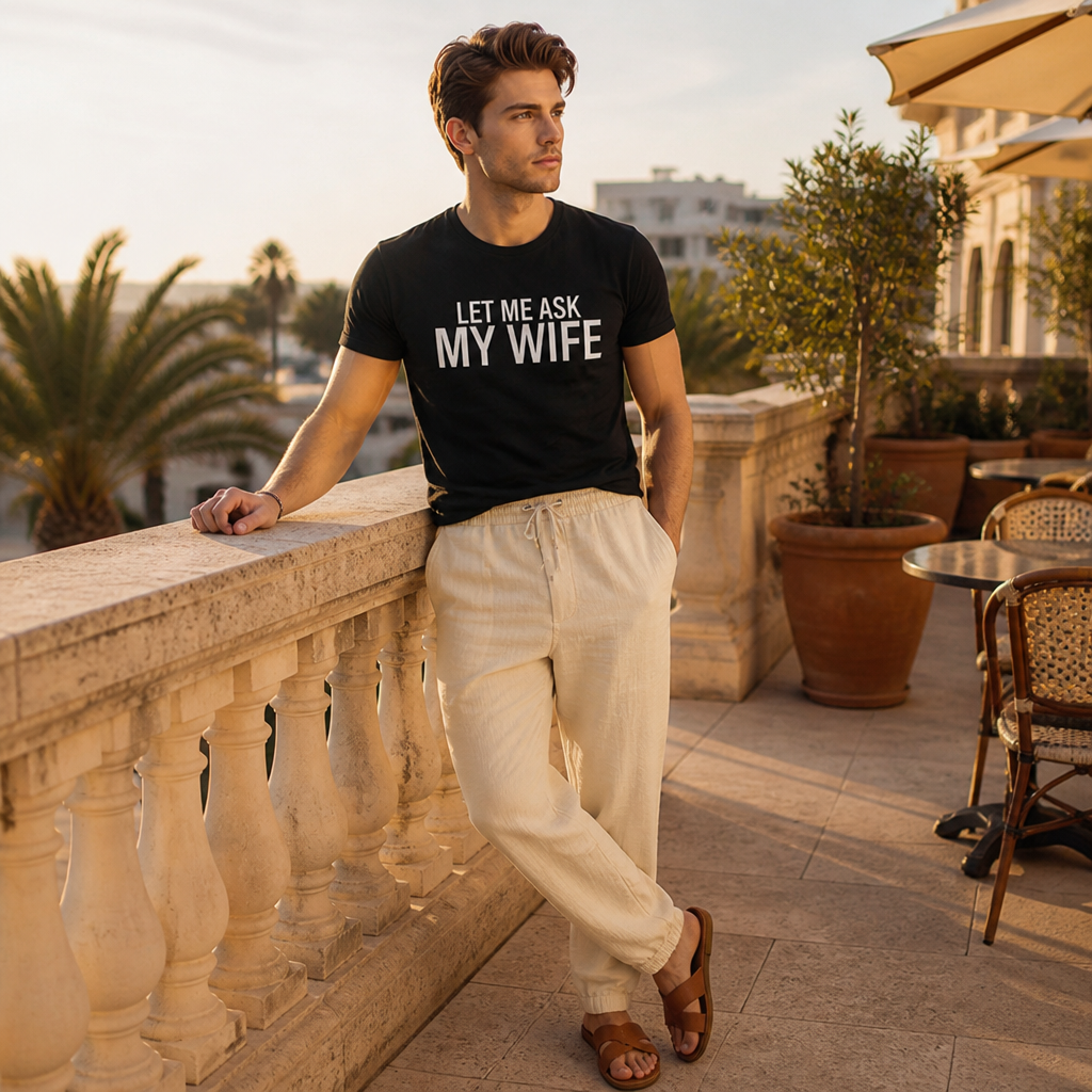 LaughLine Tee — Ignite Instant Smiles and Own Every Room with Effortless Cool - Lamylie