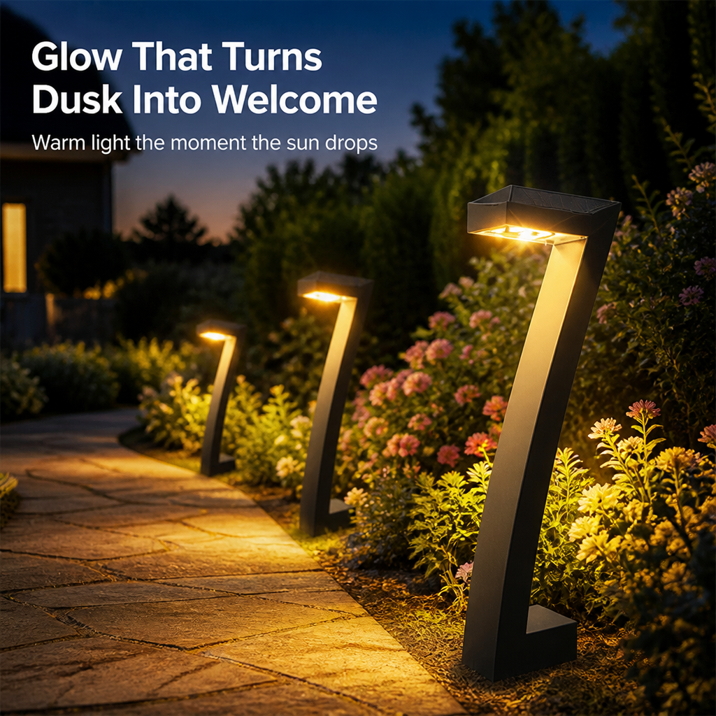 BrillaraGlow — Transform Your Garden with Effortless, All-Night Radiance and Weatherproof Security - Lamylie