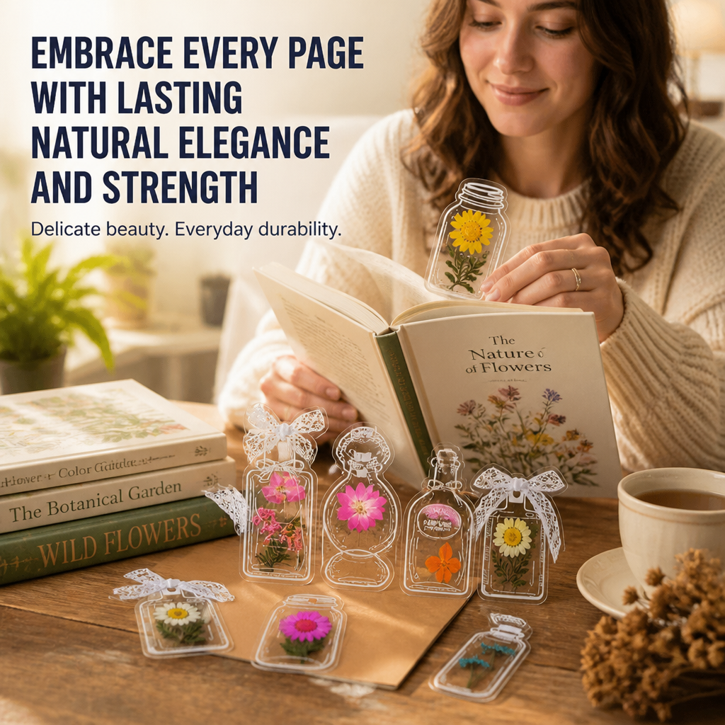 PetalLuxe — Mark Your Page With Real Pressed Flowers That Never Wilt - Lamylie