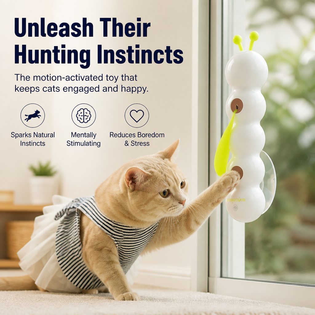 PredaPulse — Trigger Your Cat's Hunt Instinct and End Indoor Boredom for Good - Lamylie
