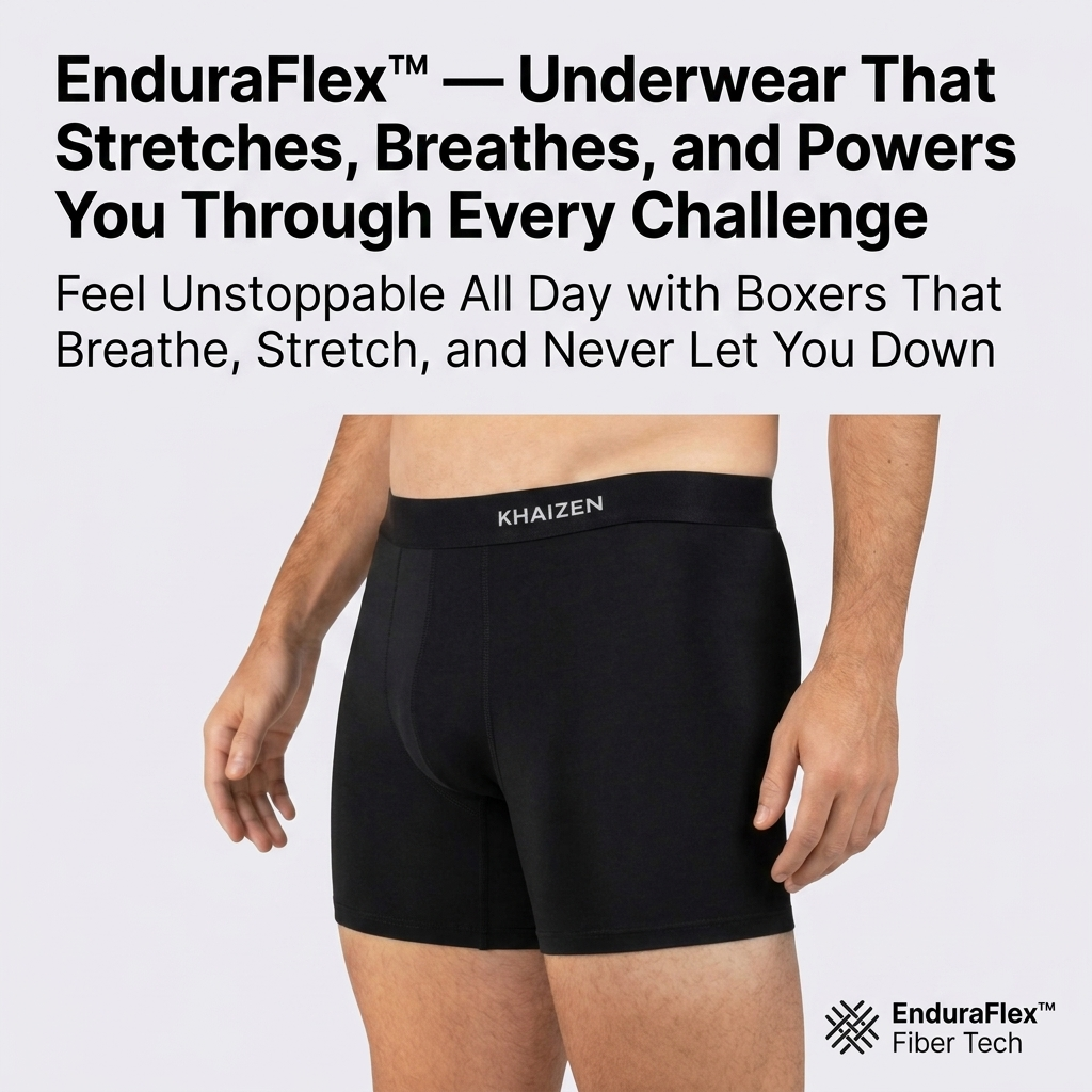 EnduraFlex — 伸縮性・通気性に優れ、どんな挑戦も乗り越える力を与えるアンダーウェア - Lamylie
