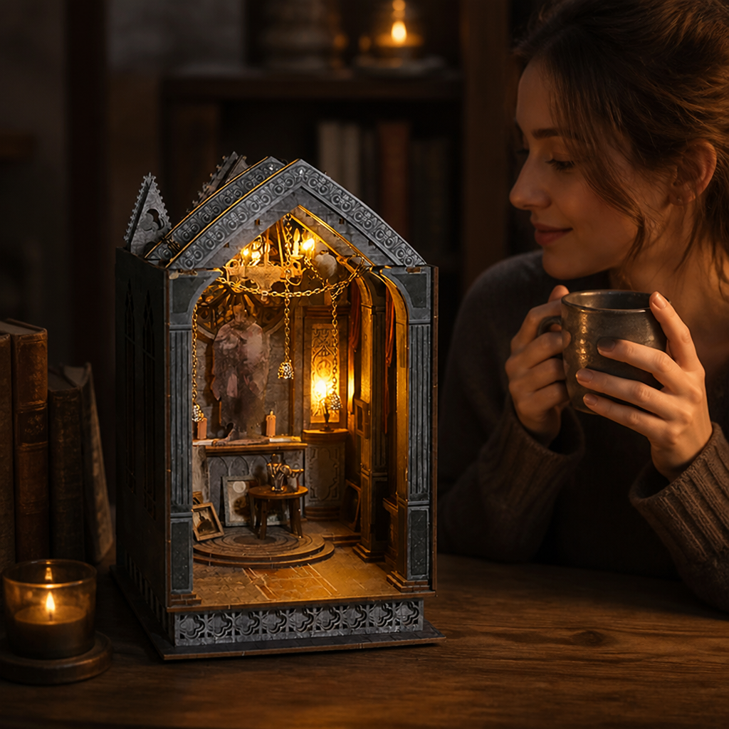 MystiShelter — Transform Your Shelf into a Living Gothic Fantasy Sanctuary - Lamylie