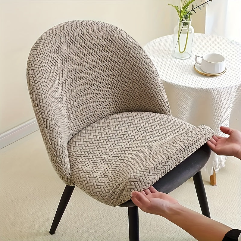 أغطية كراسٍ عصرية Flexora قابلة للتمدد — حافة مطاطية، تصميم ملائم