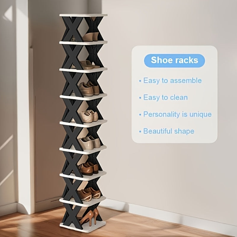 Narrow Shoe Tower Storage Rack - Lamylie