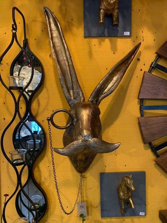 Decoração de parede com cabeça de veado – Dá personalidade a qualquer divisão - Lamylie