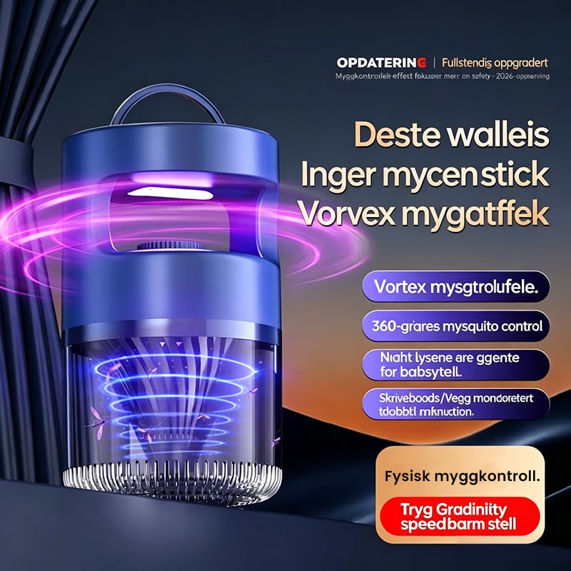 UV-Licht-Mückenlampe mit Saugventilator - Lamylie