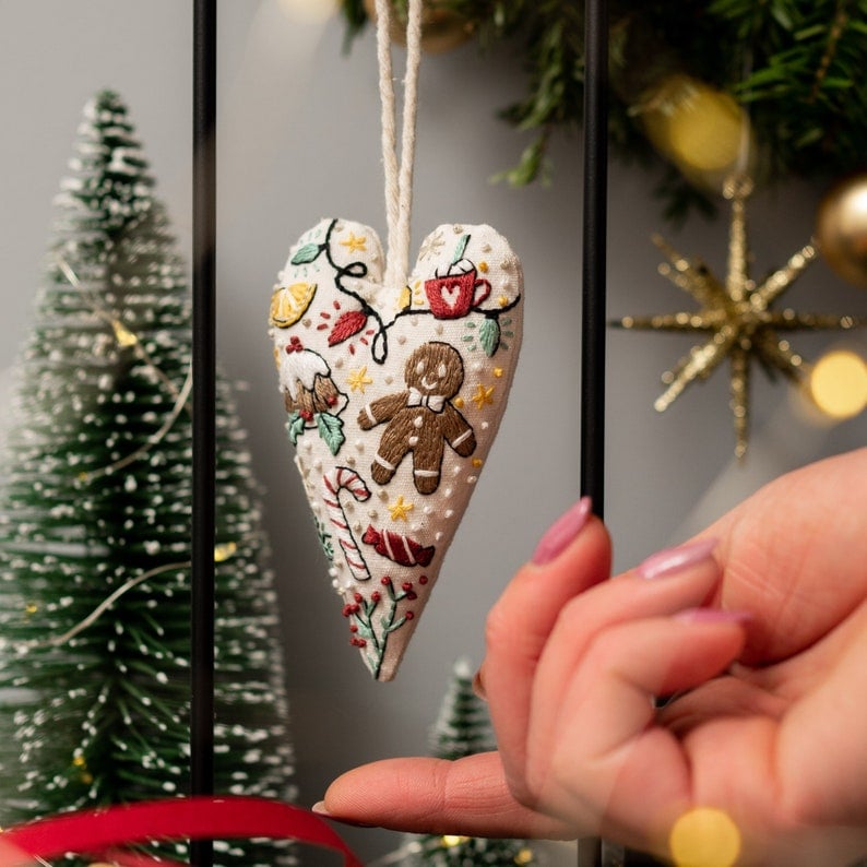 Ručně vyrobený vánoční zázrak – StitchHeart Noel - Lamylie