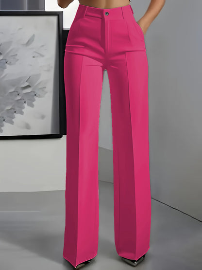 Pantalon Minimaliste Blanc pour Femme