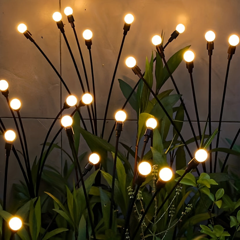 Luces solares LED de suelo Nightflare con efecto de luciérnaga — Configuraciones de 6/8/10 LED
