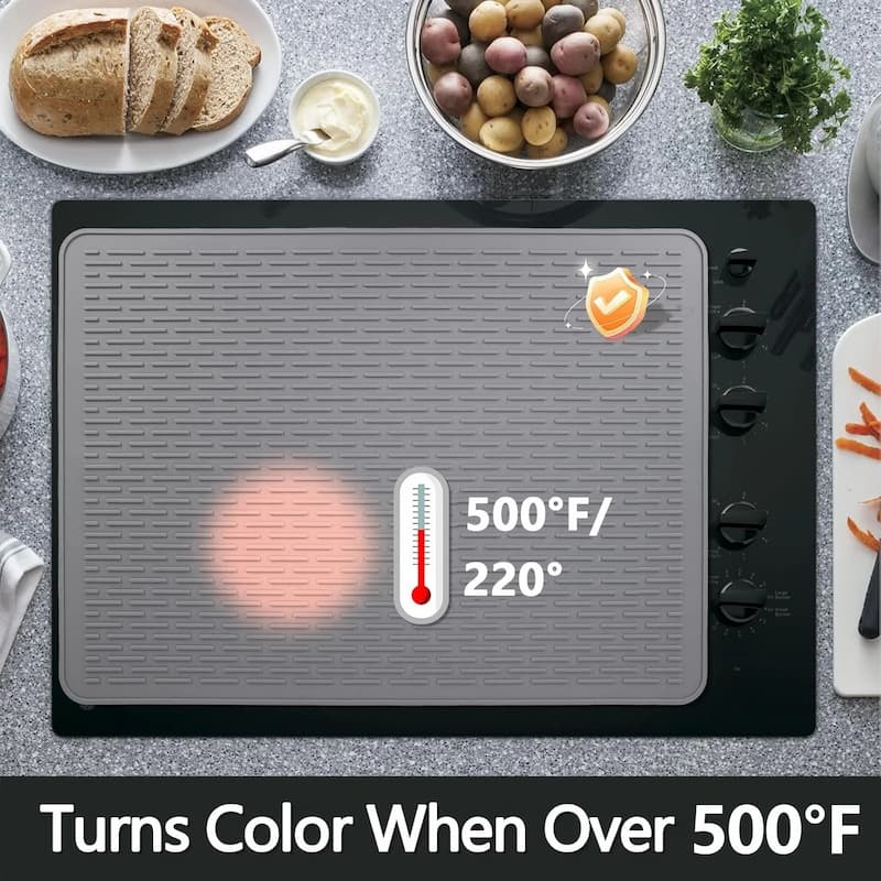 Kitchen Protective Shield | Heat and Scratch Defense | Non-Slip Versatile Design | CookGuard - Lamylie