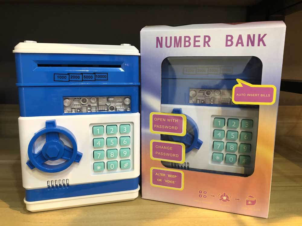 Mini Piggy Bank - Safeguards Pocket Money and Turns Saving into Fun Adventure for Kids - Lamylie