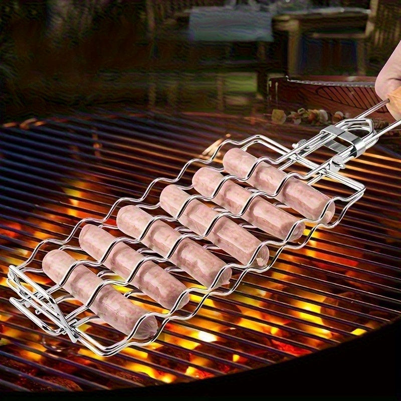 Grillmåtte - Nyd perfekt grillning uden rullende pølser! - Lamylie