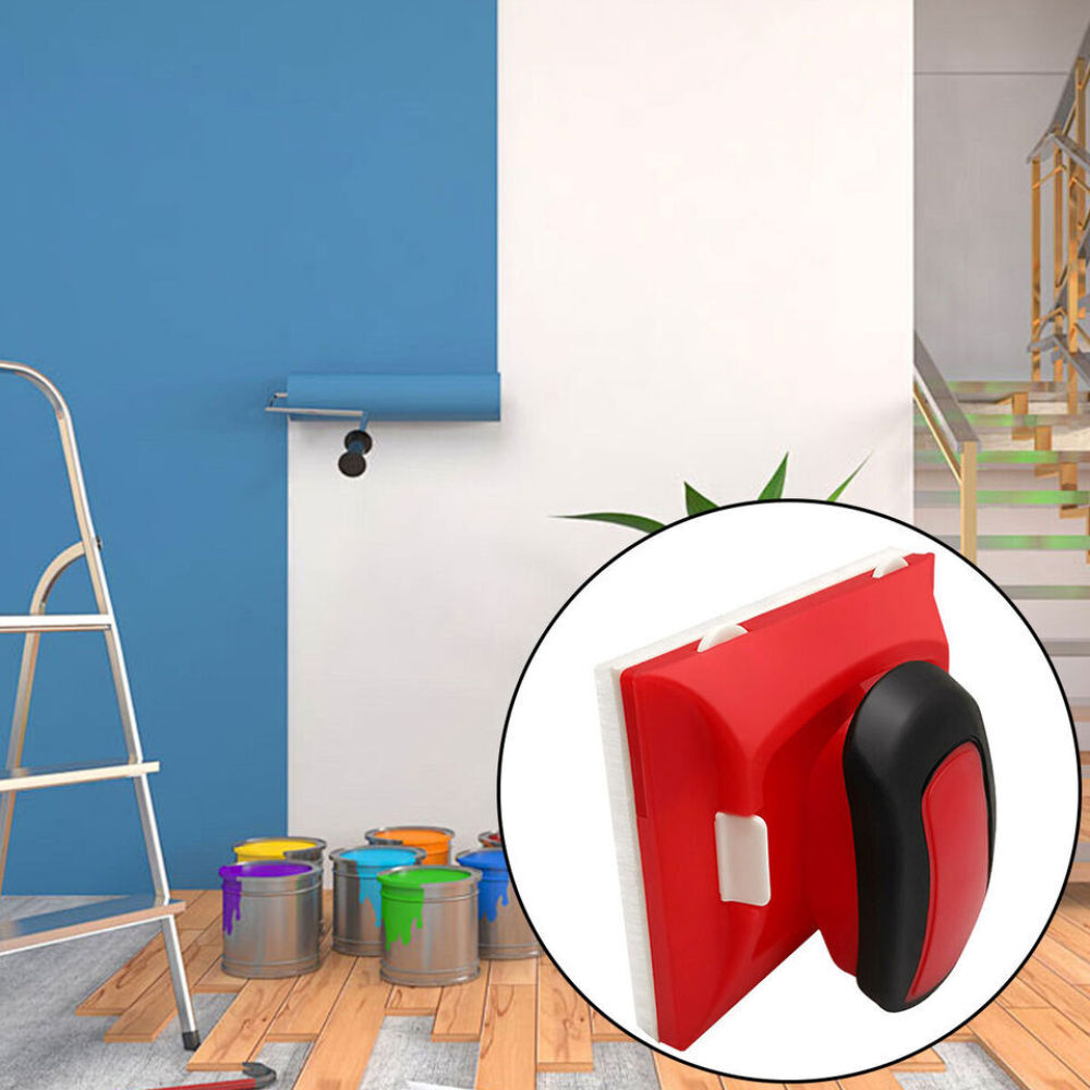 Painter’s Edge Guide with Rolling System | Professional Painting Tool for Clean, Straight Lines Without Painter’s Tape | Multifunctional Edge Guide for Ceilings, Walls, Baseboards & Frames - Lamylie