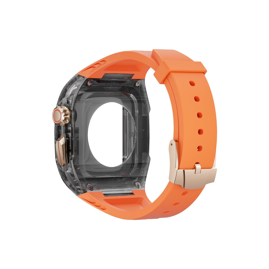IceNova-Hülle aus Polycarbonat und Silikon – Schutzhülle für Gehäuse und Armband der Apple Watch Series