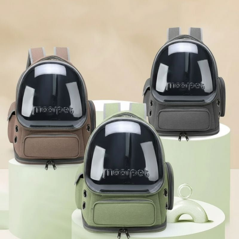 Zaino trasparente per trasportare animali di piccola taglia – Design traspirante - Lamylie