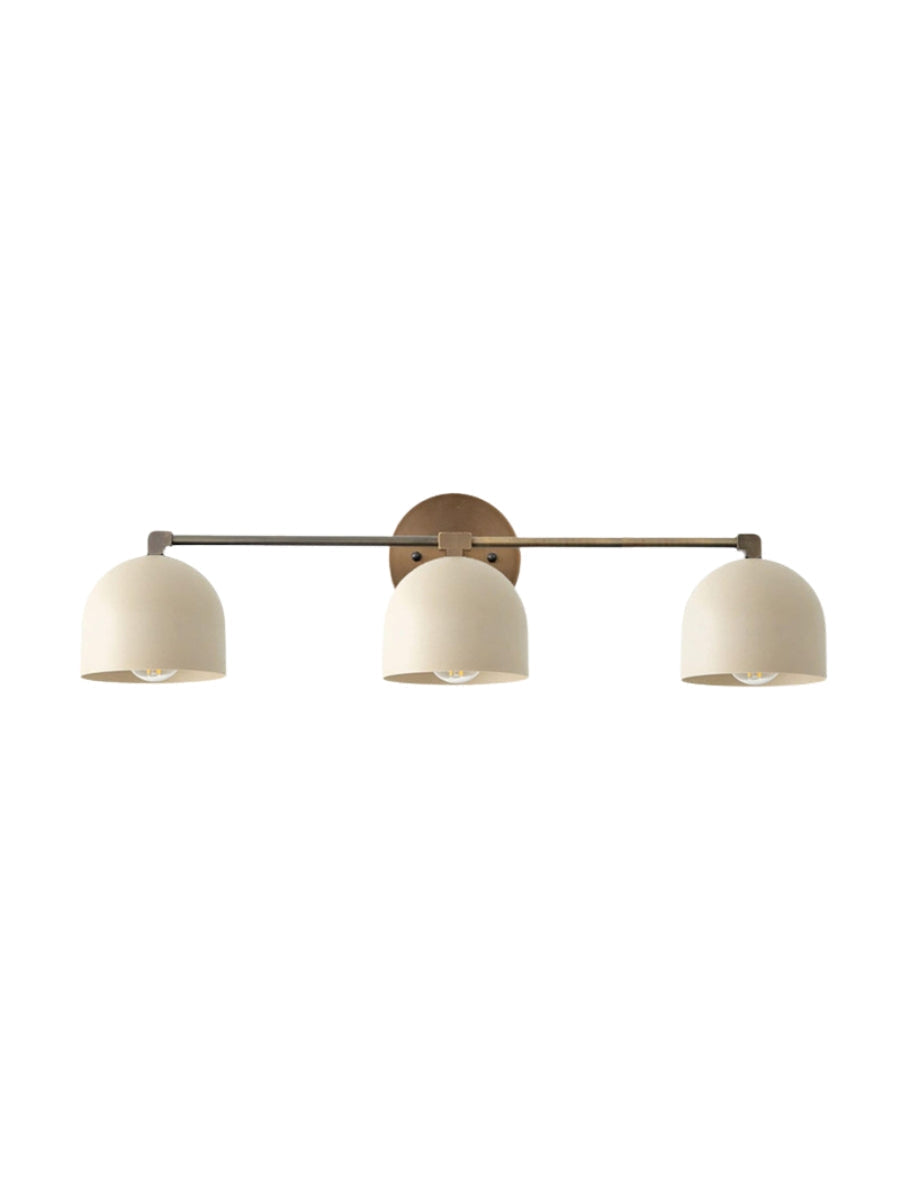 Wall Lamp Dome Shade Mid-Century Retro Design Bathroom Hallway - Lamylie
