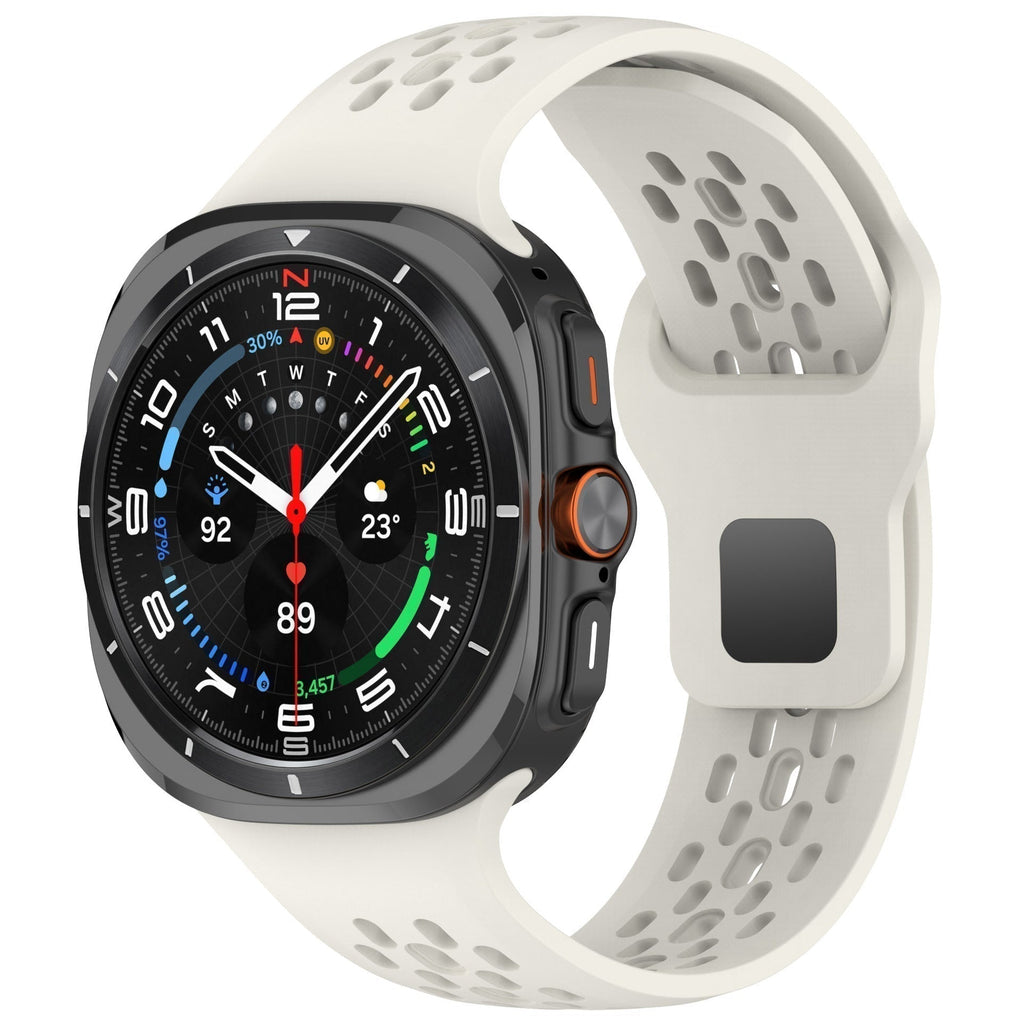 AeroFlex-Silikon-Sportarmband – Robustes, flexibles Armband für die 47-mm-Galaxy Watch7 Ultra