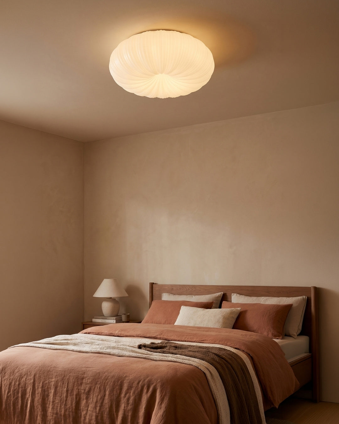 Ceiling Lamp Iris Scandinavian Dimmable Metal & Acrylic with Remote Control for Modern Living Spaces Bedroom Dining Room Ambient Lighting - Lamylie