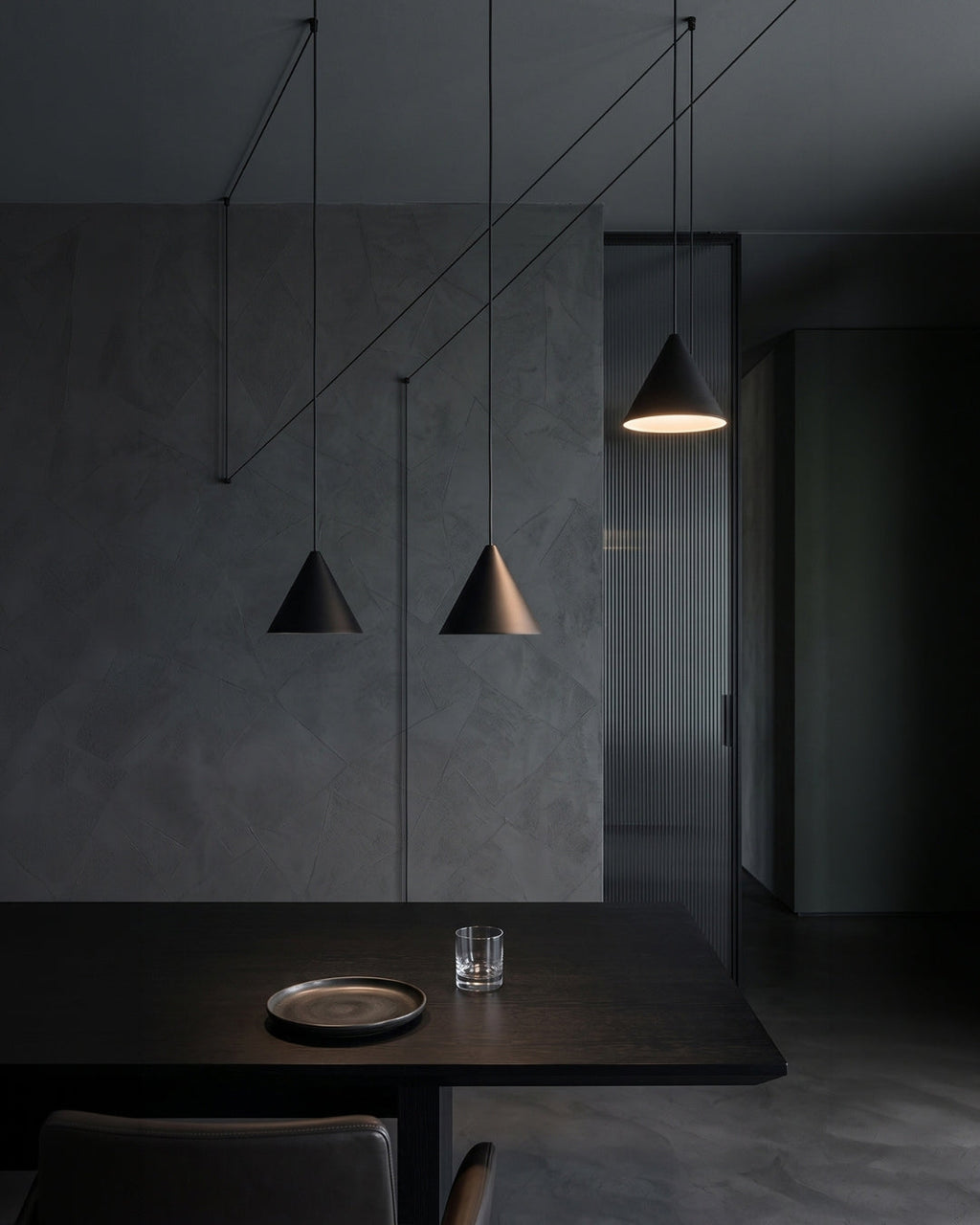 Stella Pendelleuchte | Aluminium Geometrisches Design mit verstellbarer Kabellänge und LED-Beleuchtung - Lamylie