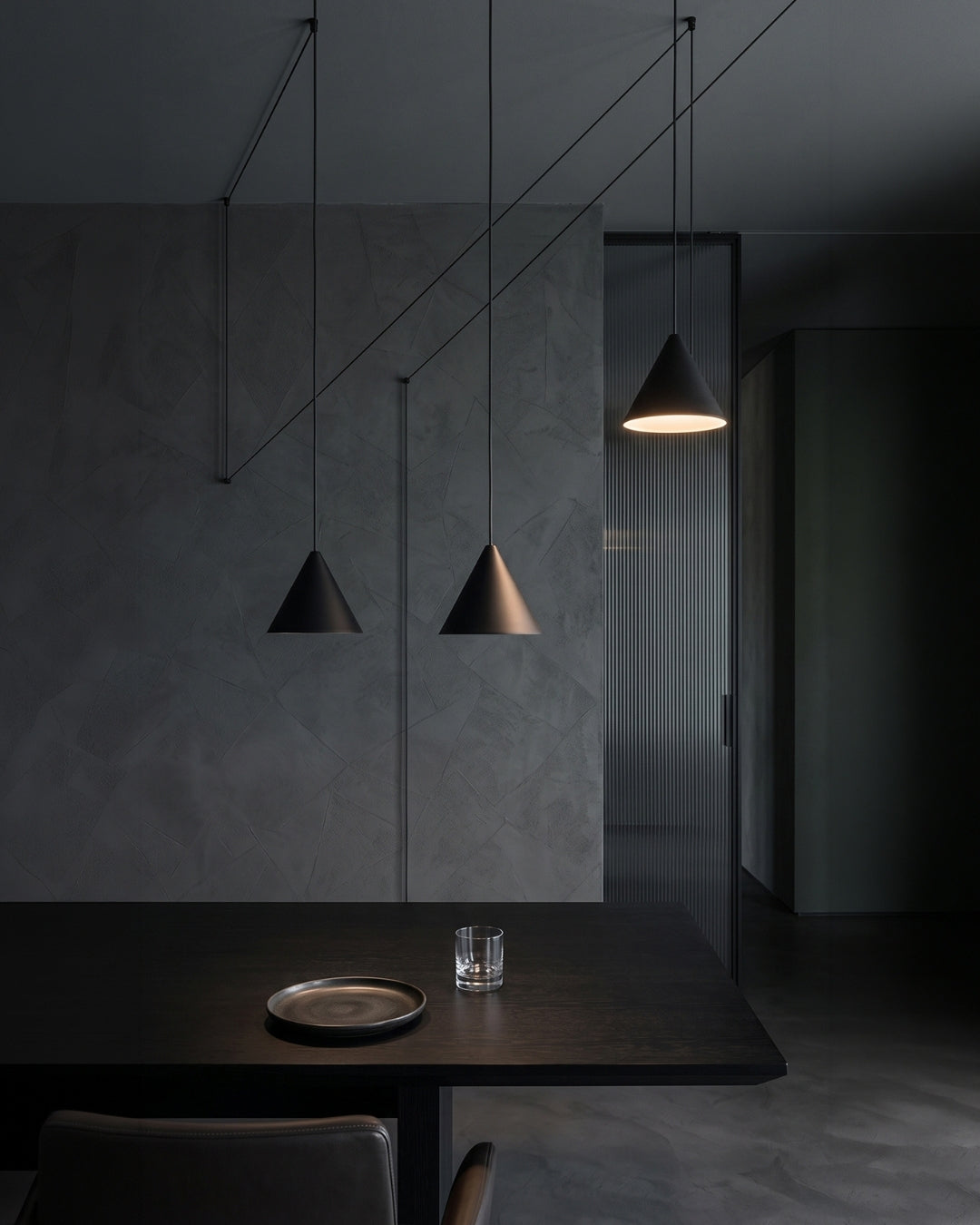 Stella Pendelleuchte | Aluminium Geometrisches Design mit verstellbarer Kabellänge und LED-Beleuchtung - Lamylie