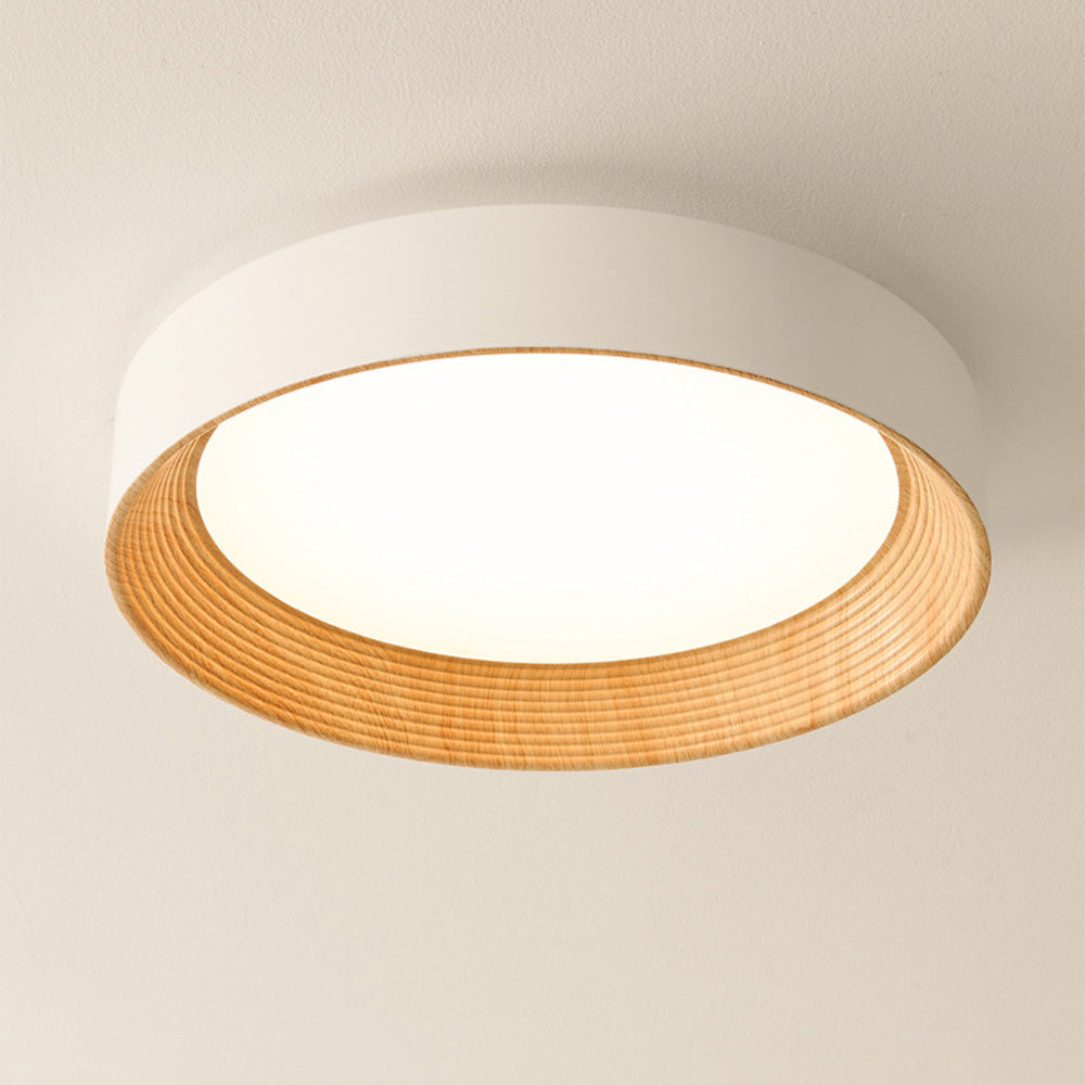 Minimalistische runde flache Deckenlampe Schlafzimmer-Deckenbeleuchtung LED - Lamylie