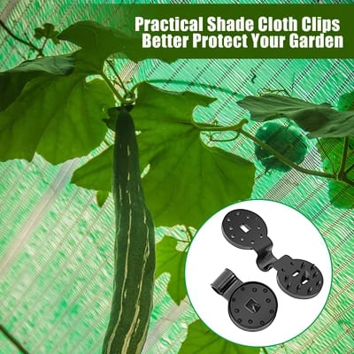 Clips métalliques pour une fixation sûre – Imperméables et résistants au vent – Lamylie